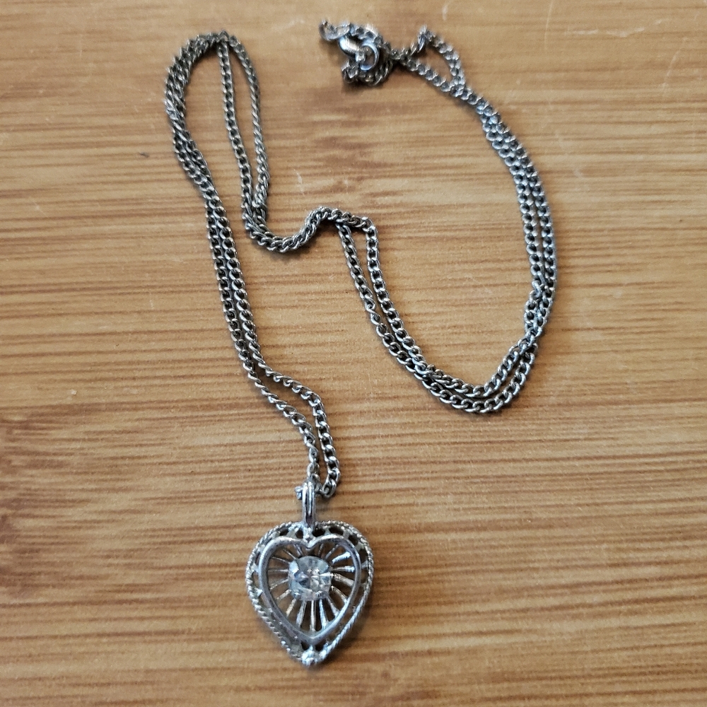 Sterling Silver Heart Necklace